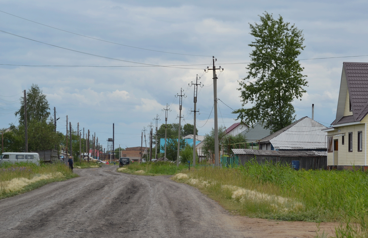 Ремонт чулымских дорог -