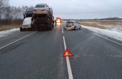 Водитель «Соляриса» погиб в столкновении с двумя грузовиками