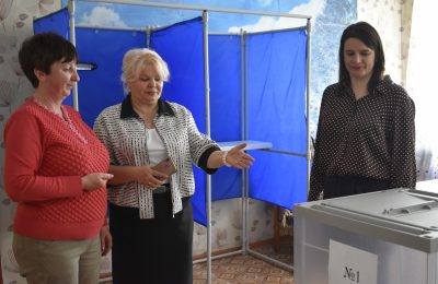 Руководитель областного избиркома Ольга Благо посетила Чулымский район накануне выборов