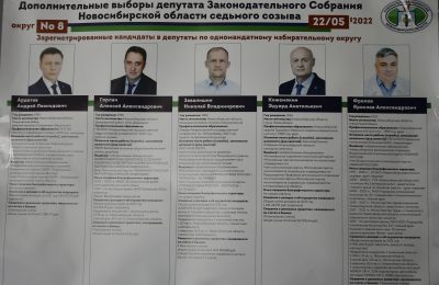Депутатом Заксобрания по восьмому округу избран бывший министр труда НСО Ярослав Фролов