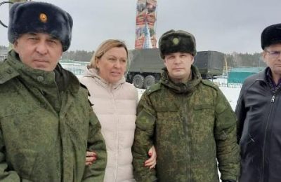 Глава Чулымского района Светлана Кудрявцева побывала на пункте подготовки мобилизованных