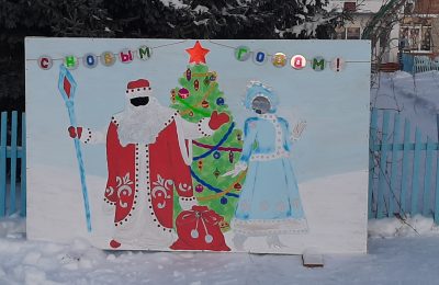 Настоящий новогодний праздник в Серебрянской школе