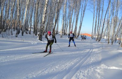 Около ста чулымских спортсменов вышли на «Лыжню России-2023»