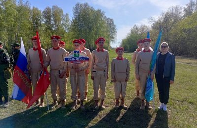 Юнармейцы школы №9 представили район на Всероссийской военно-спортивной игре