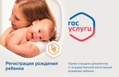 Зарегистрировать новорожденного ребёнка теперь можно через интернет