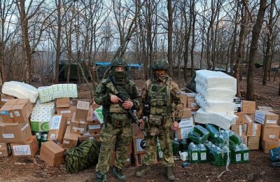 Гуманитарный груз из Чулыма прибыл на Донбасс