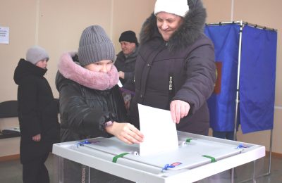 Более 86 процентов чулымских избирателей поддержали на выборах Владимира Путина
