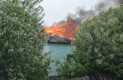 Два пожара потушили в Иткульском сельсовете (видео)