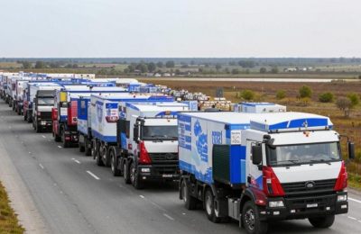 110 фур с гуманитарным грузом отправила Новосибирская область на СВО