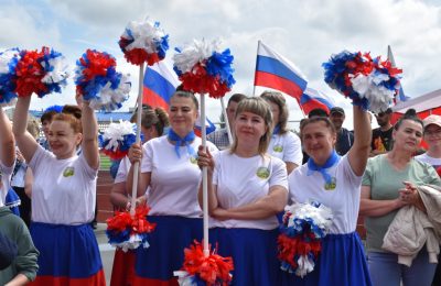 Молодецкие игры устроили в Чулыме в День России