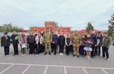 Юнармейцы Чулымского района встретили день рождения организации в воинской части