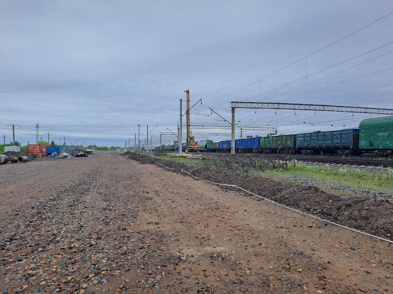 Пешеходный мост через железную дорогу в Чулыме строит подрядчик из Тюмени -