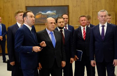 Премьер-министр Михаил Мишустин прибыл в Новосибирск