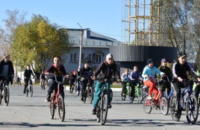 Велопробег по улицам Чулыма провели экологи Чулымского лицея