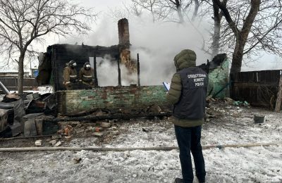 В Новосибирской области назвали предварительную причину пожара в селе Новоселье, который унёс жизнь пятерых человек