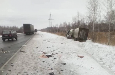 Водитель грузовика пострадал в ДТП в Чулымском районе