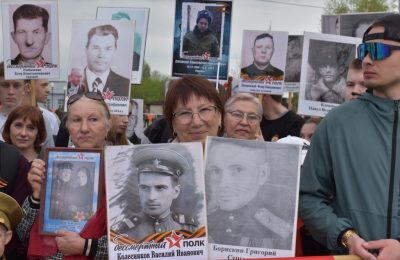 2700 человек приняли участие в акции «Бессмертный полк» в Чулымском районе