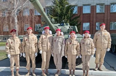 Чулымские юнармейцы стали участниками  главного парада Новосибирской области