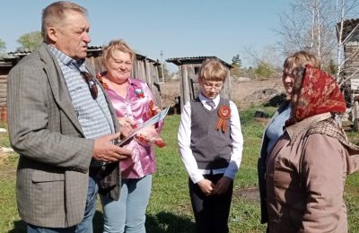 Большеникольцы приняли участие в праздничных мероприятиях в честь дня Победы