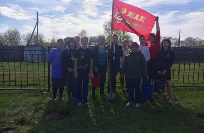 «Сад Победы» высадили в Большеникольске