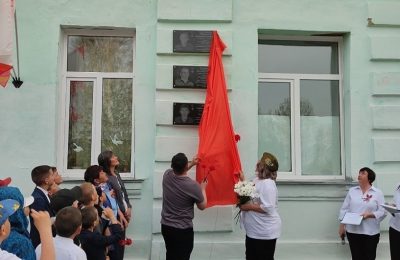 В Кокошино открыли  мемориальную доску в честь погибших участников СВО
