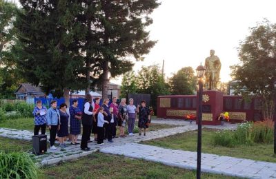 В Серебряннке провели мероприятия в День памяти и скорби