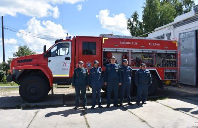 Люди труда. Чулымские пожарные рассказали о своей работе