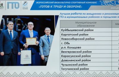 Новосибирцы, сдающие нормы ГТО, заслуживают информационного внимания