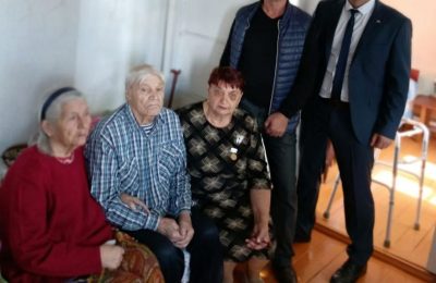 Целиннику из Кабинетного исполнилось 95 лет