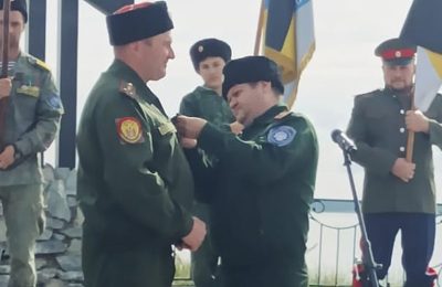 Казак из Чулыма награжден медалью атамана Ермака
