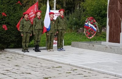 В Ужанихе торжественно открыли обновлённый мемориал