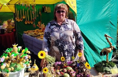 Картошкин день в Мошково посетили чулымские артисты