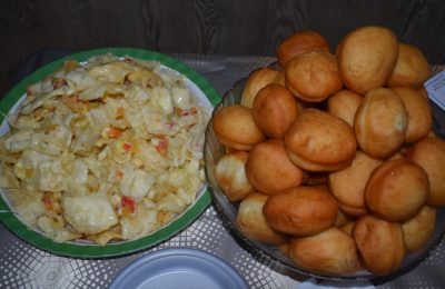 Национальными блюдами угостили гостей фестиваля в Чулыме