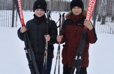 Чулымцы начали лыжный сезон, не дожидаясь открытия лыжной базы