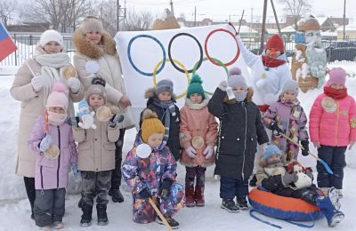 Малые Зимние Олимпийские игры прошли в чулымском детском саду