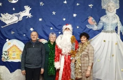 Дед Мороз из Чулыма приехал в Пенек на праздник