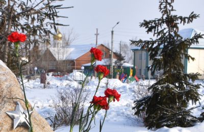 Митинг в честь защитников