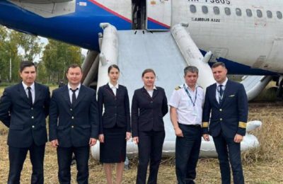 Пассажиры успешно приземлившегося в убинском поле  самолёта обратились к президенту России