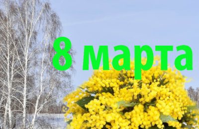 Поздравление губернатора Новосибирской области с Международным женским днём