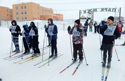 Лыжная гонка среди общеобразовательных школ