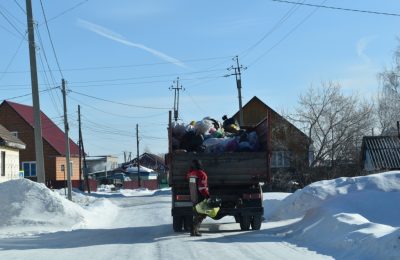 Большая работа по сбору коммунальных отходов