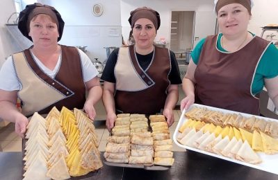 В школьной столовой необычное меню