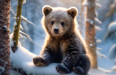 Как чулымские охотники  медвежонка спасали