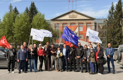 Колонна автопробега «Одна Родина – одна семья» прибыла в Новосибирскую область.