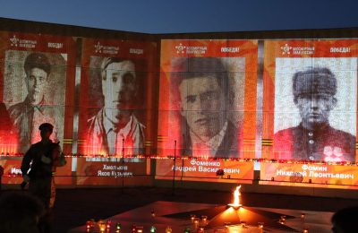 Главный огонь Победы зажгли в Чулымском районе
