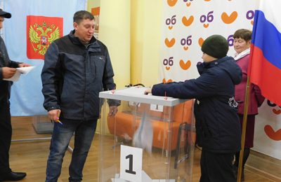 В Новосибирской области сегодня открылись избирательные участки