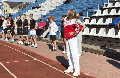 Фестиваль спорта состоялся на стадионе «Олимп» в Чулыме