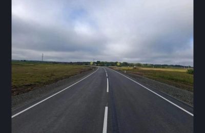 Завершен ремонт участка дороги к Ужанихе