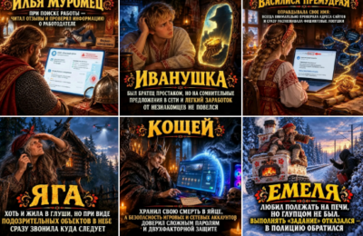 Сказка — ложь, да в ней намёк — цифровой гигиены и бдительности урок